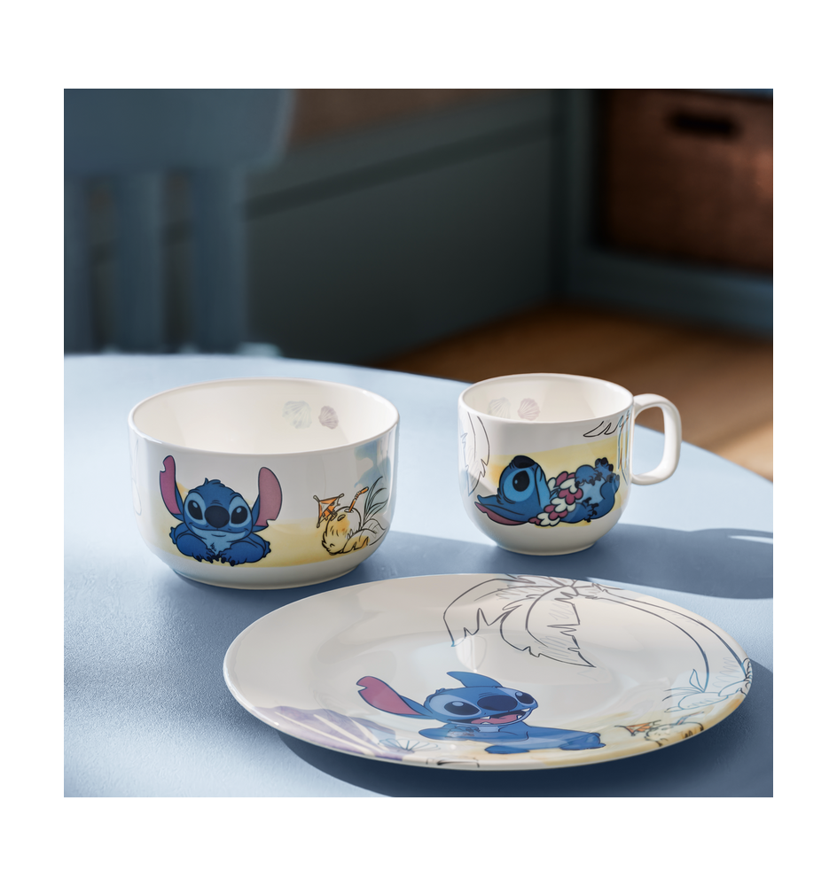 Set stov. per bambini 3pz Disney Stitch