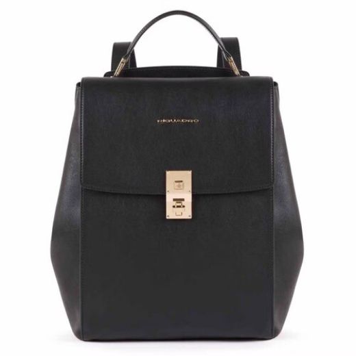 Immagine di Zaino donna espandibile porta iPad®Pro 12,9’’ Dafne nero