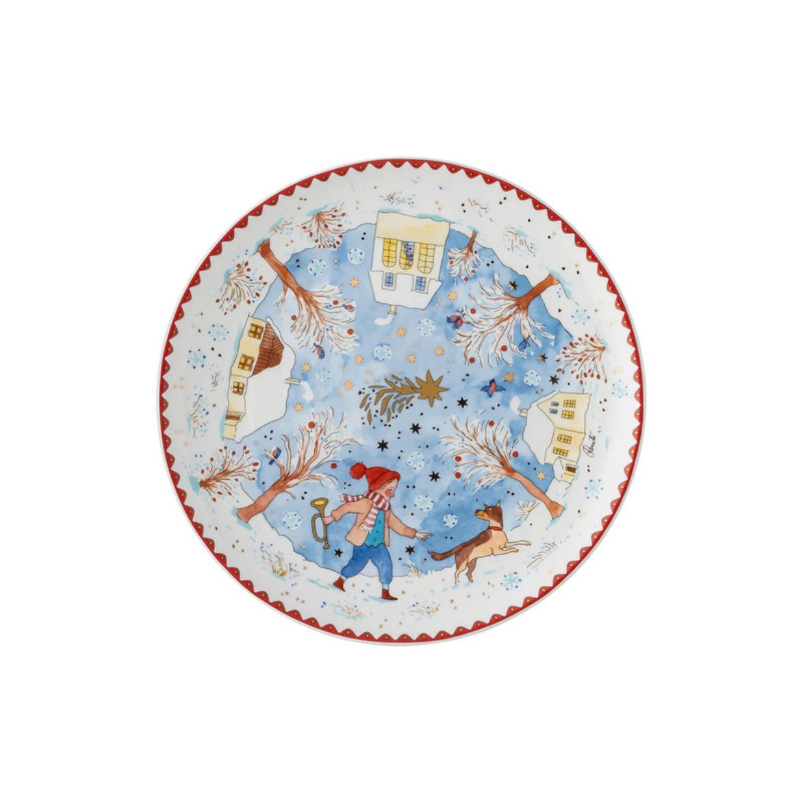 Immagine di Piatto piano 22 cm Sammelkollektion 22 Weihnachtsabend
