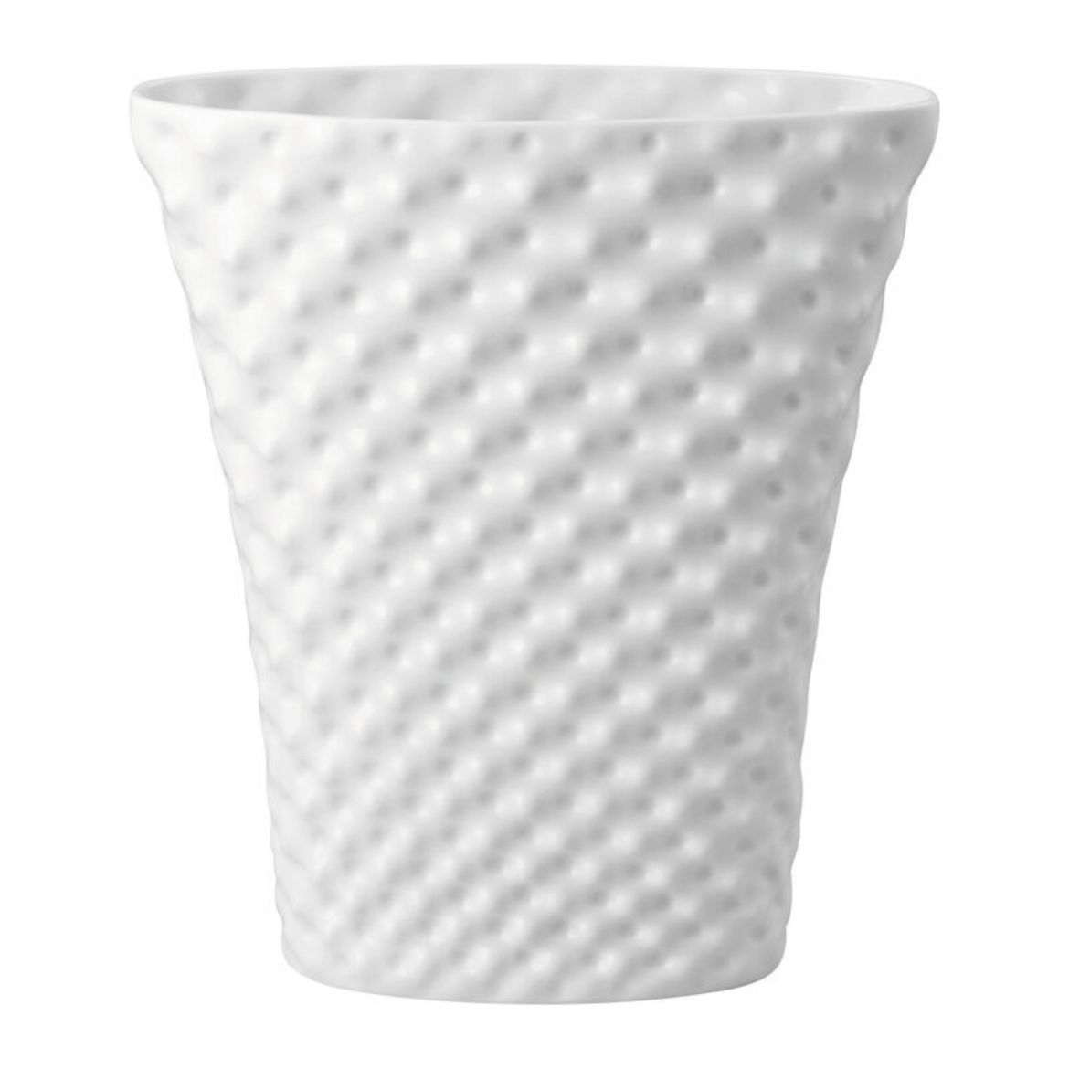 Immagine di Vaso Ovale 32 cm Vibrations bianco