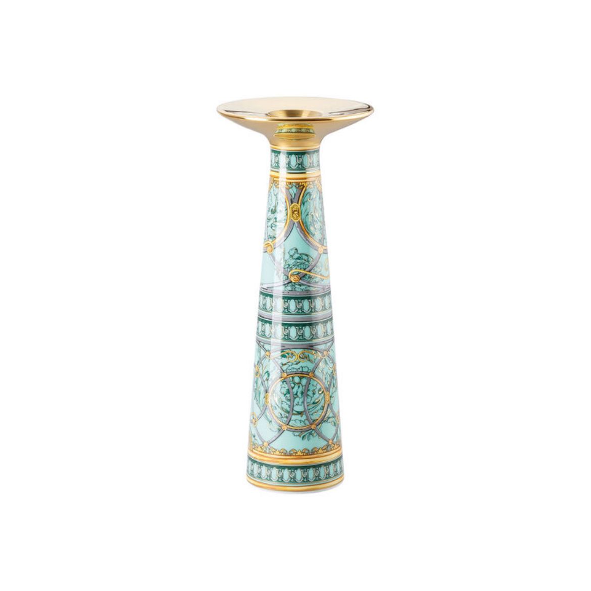 Immagine di Vaso/candeliere 25 14480 Versace 403664 Scala Palazzo Verde