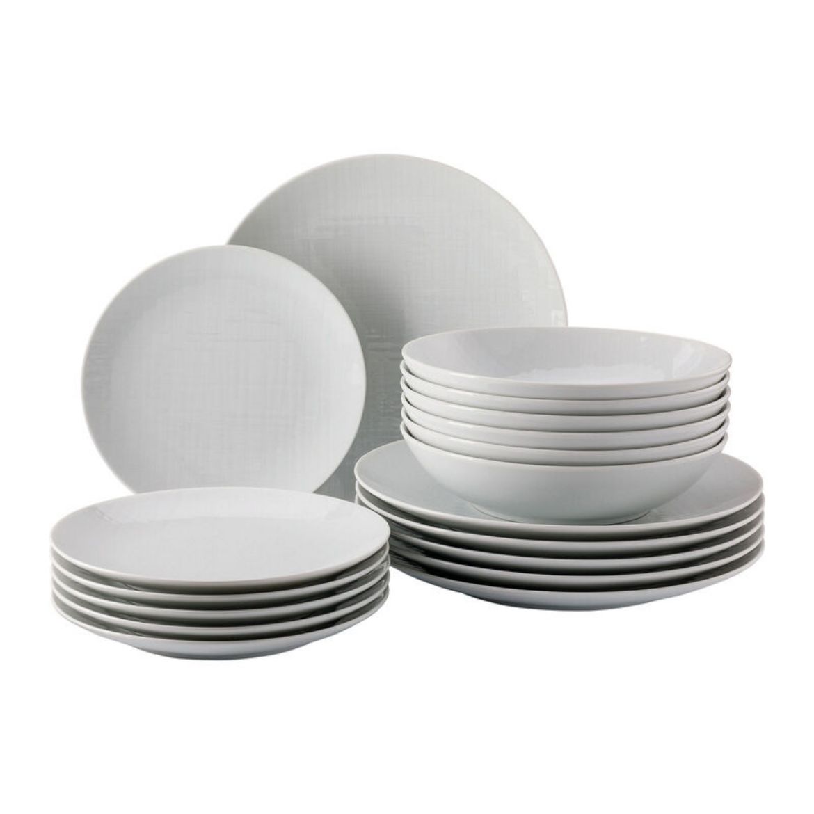 Immagine di Servizio 18 pz Mesh bianco