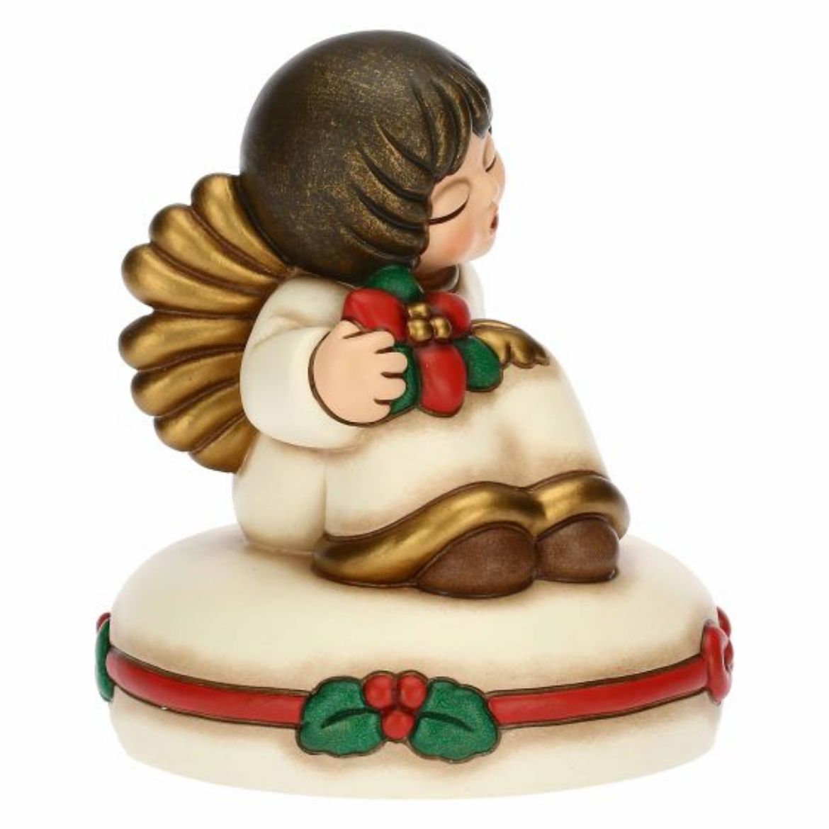 Immagine di Carillon con Angelo in ceramica Magico Natale