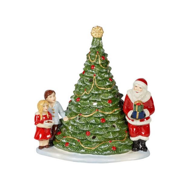 Immagine di Babbo Natale su albero Christmas Toys