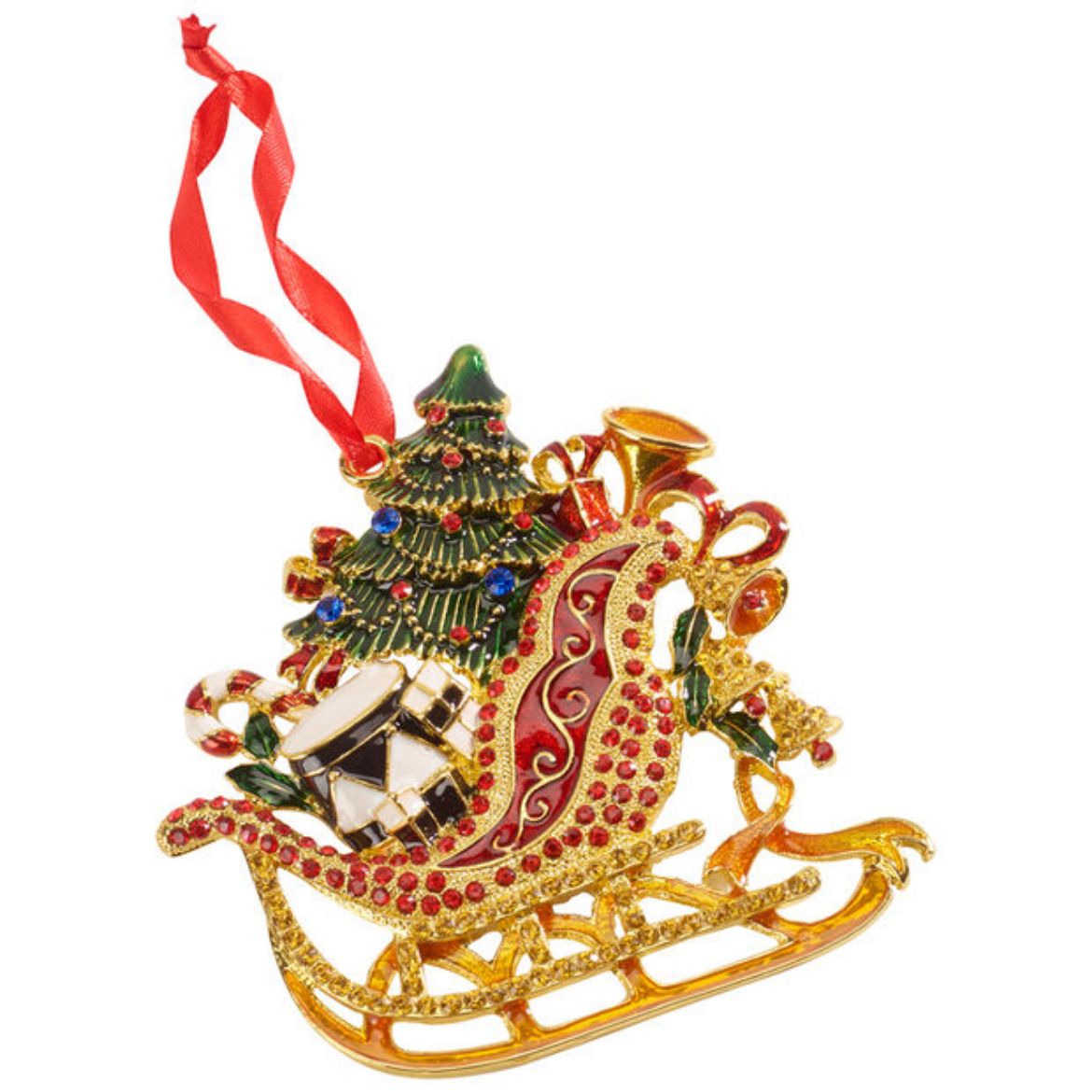 Immagine di Pend metallo slitta Winter Collag Accessoires