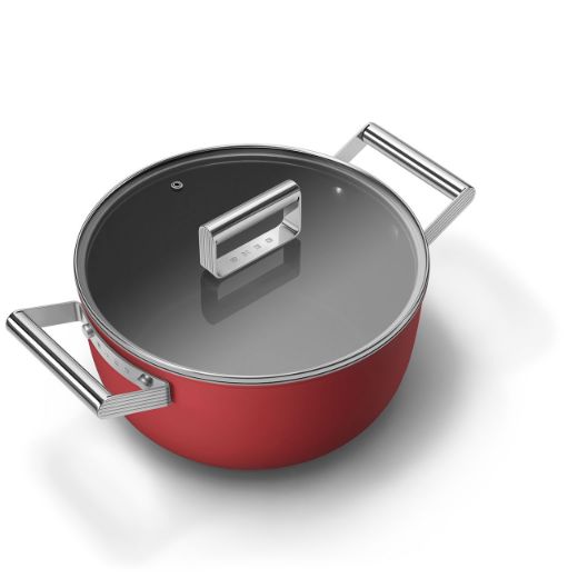 Immagine di SMEG CASS. 2MA ROSSO+	COP. 24 CM