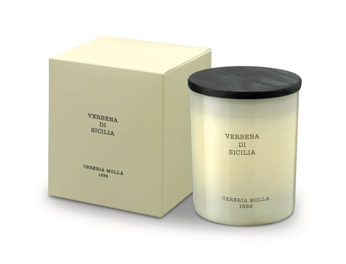 Immagine di CANDELA PROFUMATA VERBENA DI SICILIA PREMIUM 230 GR