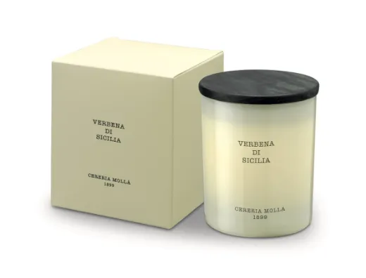 Immagine di CANDELA PROFUMATA VERBENA DI SICILIA PREMIUM 230 GR