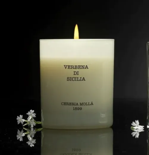 Immagine di CANDELA PROFUMATA VERBENA DI SICILIA PREMIUM 230 GR
