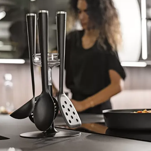 Immagine di SET 5 MESTOLI CON BASE GUZZINI COOKING