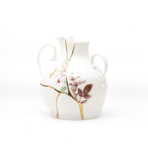 Immagine di VASO IN PORCELLANA CM.18x16 H.19 KINTSUJI