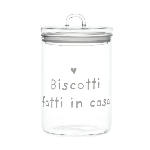 Immagine di BARATTOLO IN VETRO Ø12CM BISCOTTI