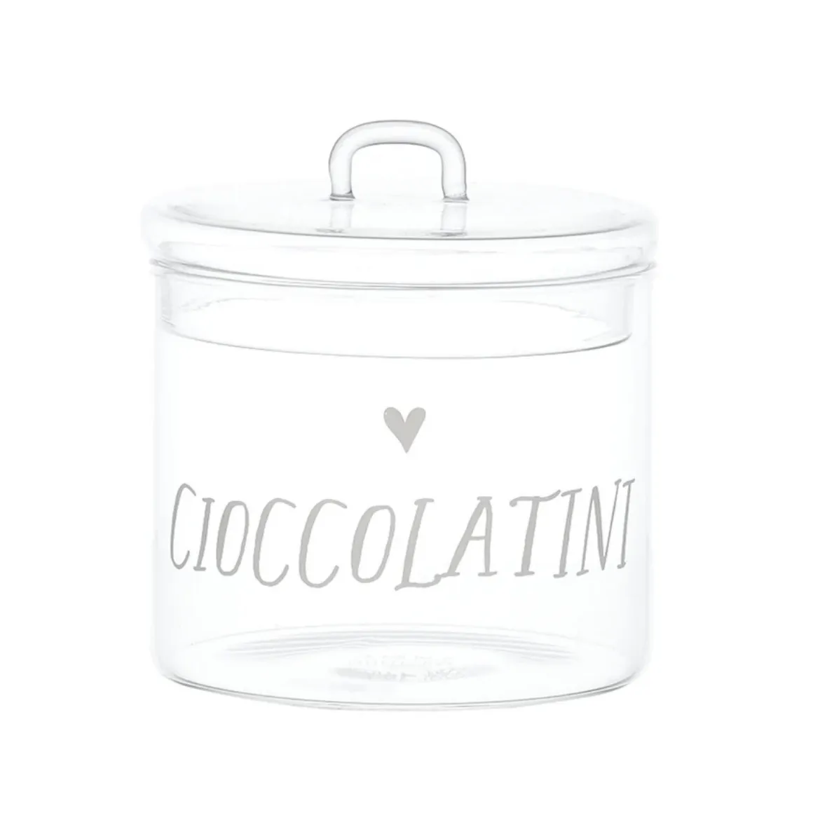 Immagine di BARATTOLO CIOCCOLATINI CUORE D.12CM