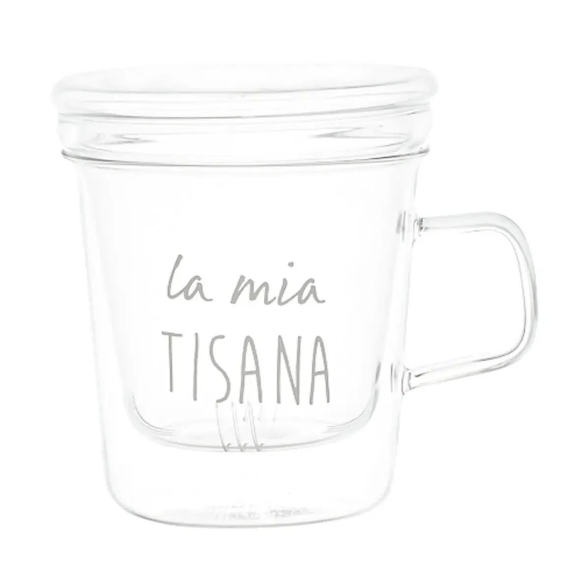 Immagine di TISANIERA IN VETRO LA MIA TISANA