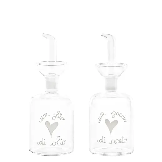 Immagine di SET 2 BOTTIGLIE 250ML FILO OLIO-GOCCIO A
