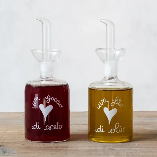 Immagine di SET 2 BOTTIGLIE 250ML FILO OLIO-GOCCIO A