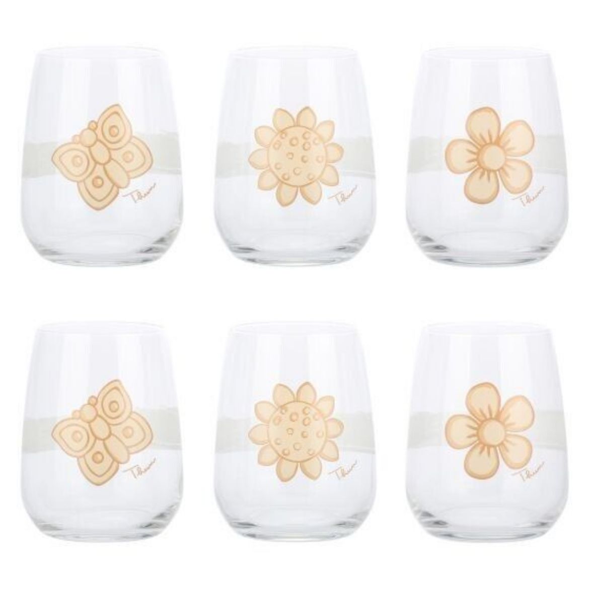 Immagine di Confezione 6 bicchieri vetro Elegance