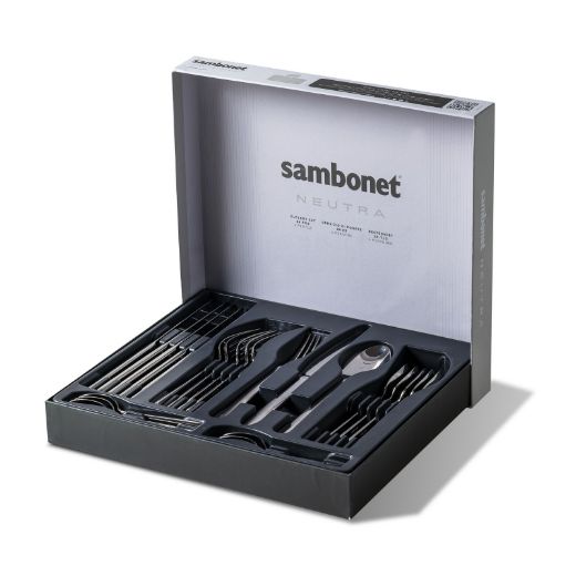 Immagine di SERVIZIO POSATE INOX 24 PZ TASTE