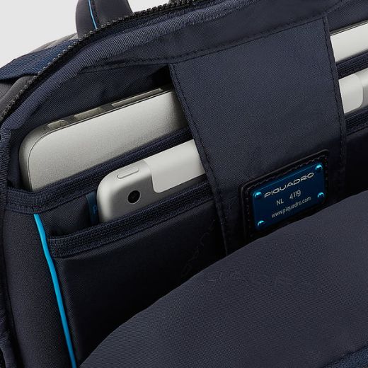Immagine di PIQUADRO ZAINO PORATA PC E PORTA IPAD® BLU