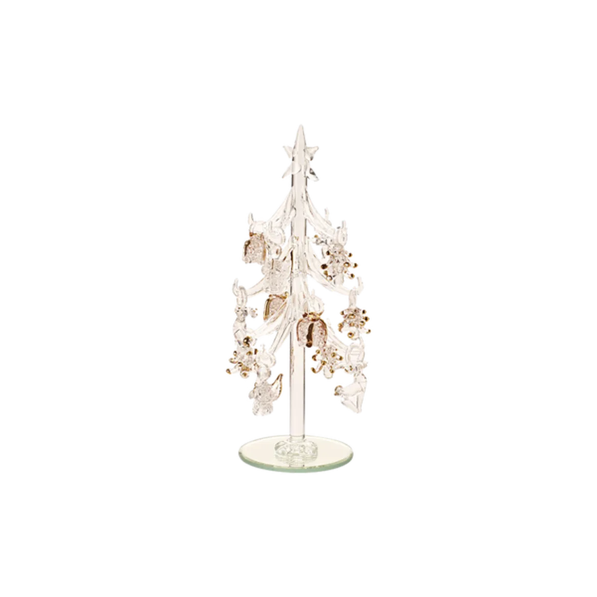 Immagine di Albero vetro c ornamenti Winter Collag Accessoires