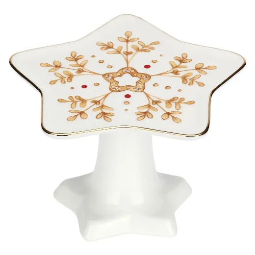 Immagine di ALZATA PICCOLA NATALE FORMA STELLA