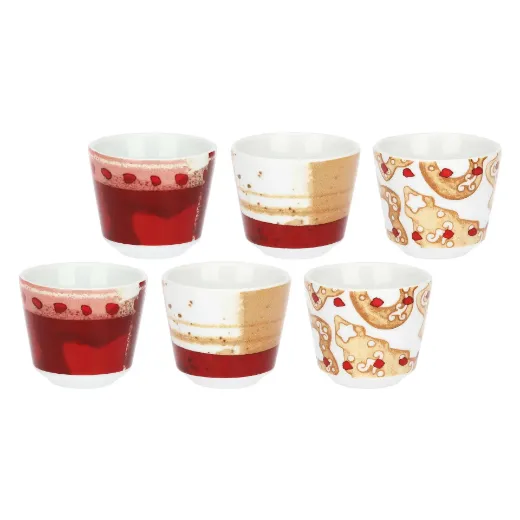 Immagine di CONF 6 CAFFEINI IN PORCELLANA