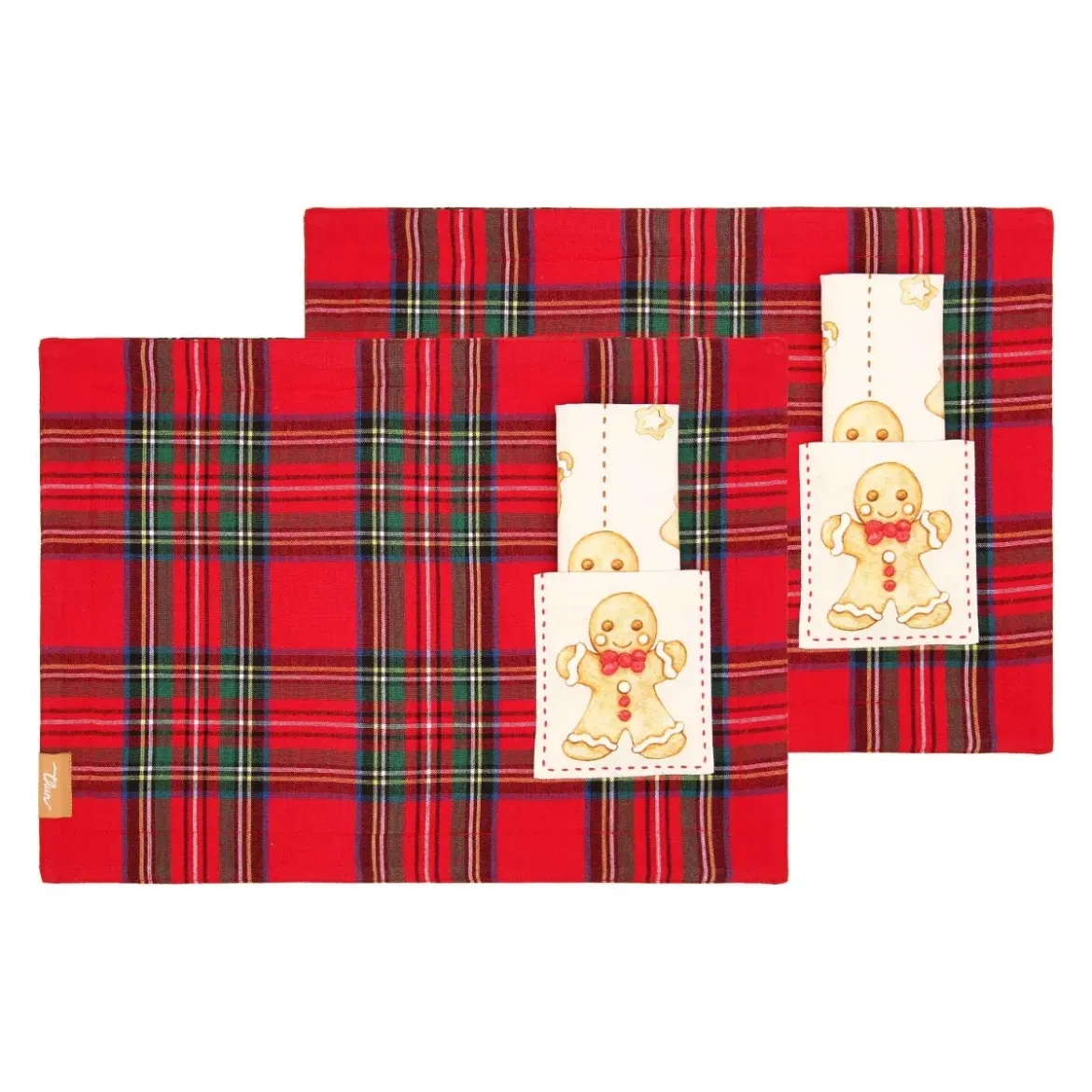 Immagine di SET 2 TOVAGLIETTI E TOVAGLIOLO