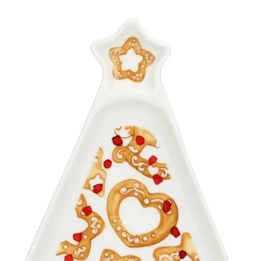 Immagine di PIATTO NATALE FORMA ALBERO