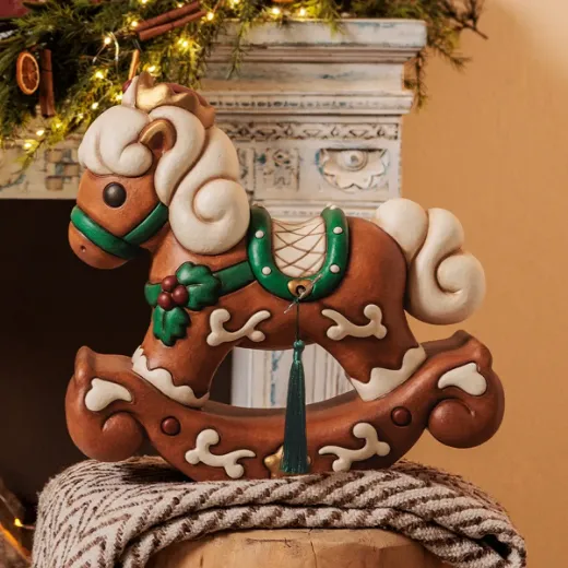 Immagine di CAVALLO A DONDOLO CON CARILLON