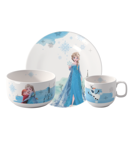 Set stov. per bambini 3pz Disney Frozen