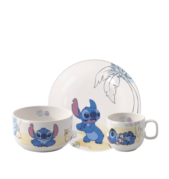 Set stov. per bambini 3pz Disney Stitch