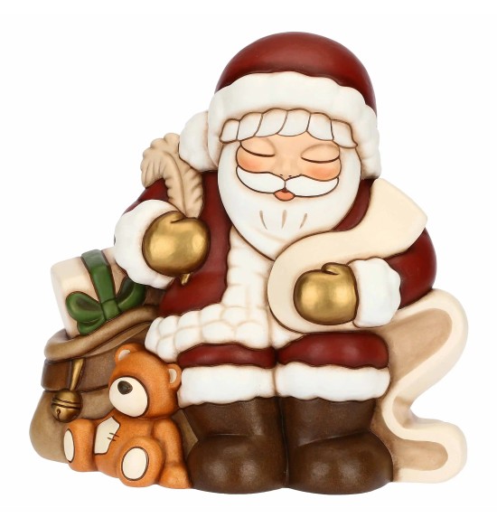 BABBO NATALE CON LISTA DEI DESIDERI