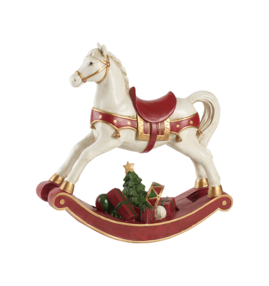 Cavallo a dondolo XL Winter Collag Accessoires